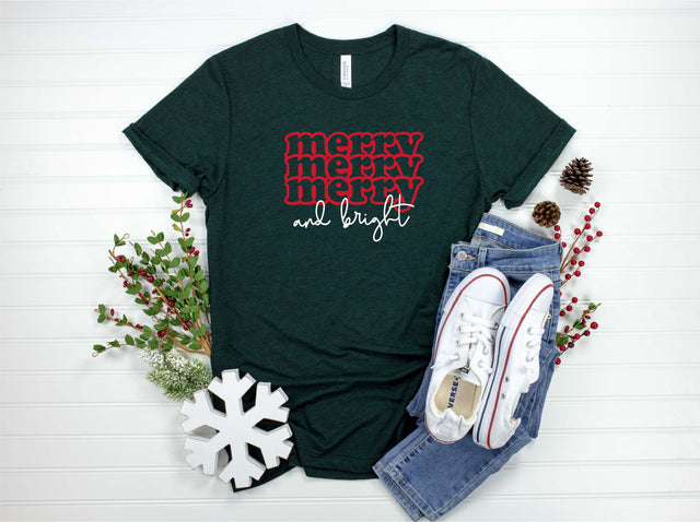 Merry & Bright Tee