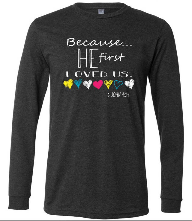 LOVED US FIRST longsleeve tee